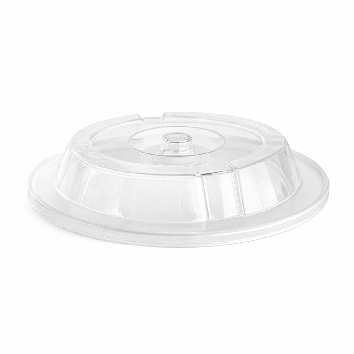 Tapa Cupula Redonda Transparente Policarboanto 23 Cms Para Plato