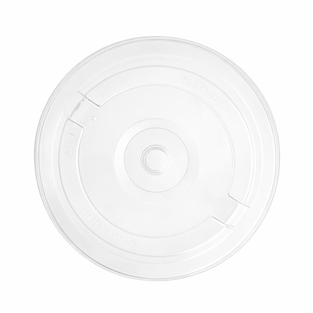 Tapa Cupula Redonda Transparente Policarboanto 23 Cms Para Plato