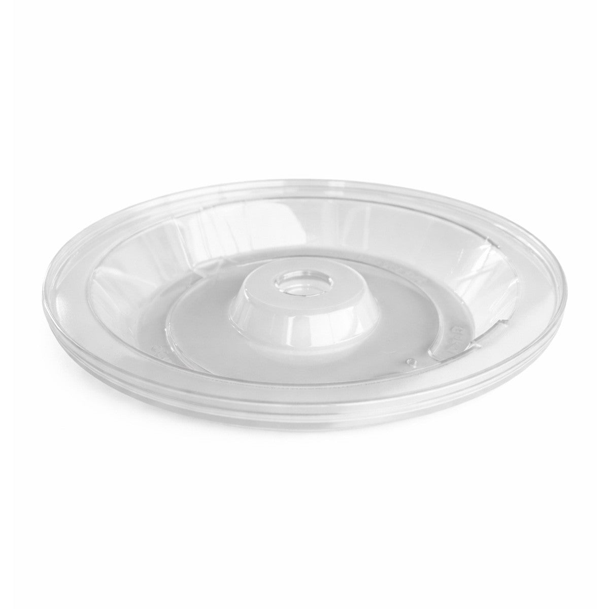 Tapa Cupula Redonda Transparente Policarboanto 23 Cms Para Plato