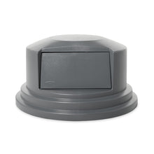 TAPA DOMO GRIS PARA BASURERO  BRUTE 208 LTS