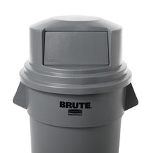 TAPA DOMO GRIS PARA BASURERO  BRUTE 208 LTS