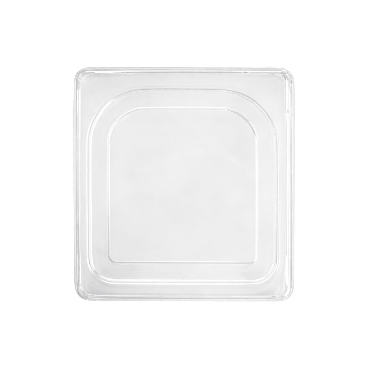 Set de 336 TAPAS PLANA R-PET TRANSPARENTE 18.2X17.2