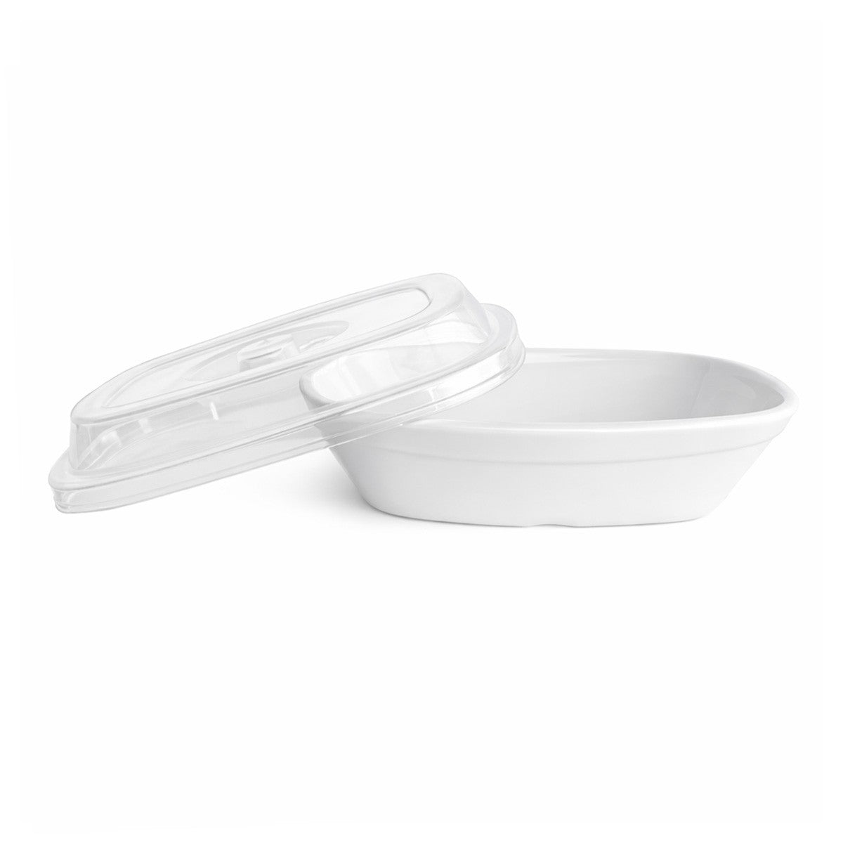 Tapa Rectangular Transparente Policarboanto 14 Cms Para Pocillo