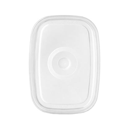 Tapa Rectangular Transparente Policarboanto 14 Cms Para Pocillo