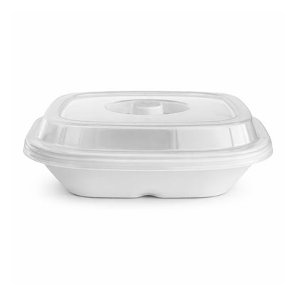 Tapa Rectangular Transparente Policarboanto 17 Cms Para Pocillo