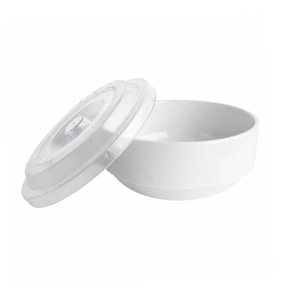 Tapa Redonda Transparente Policarboanto 12 Cms Para Pocillo