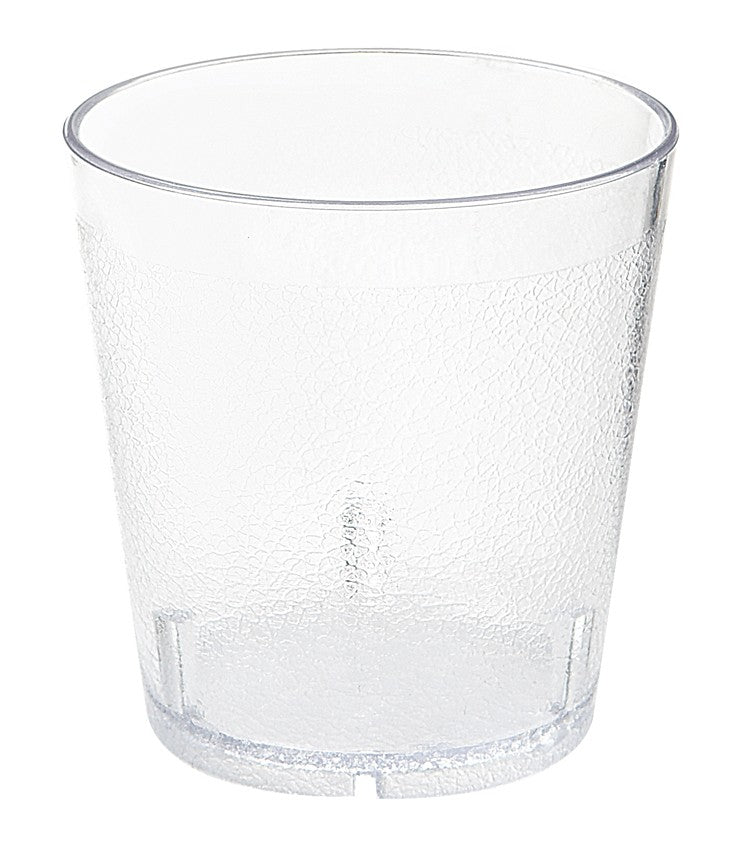 Set De 12 Vaso Empedrado 250 Cc Policarbonato Irrompible